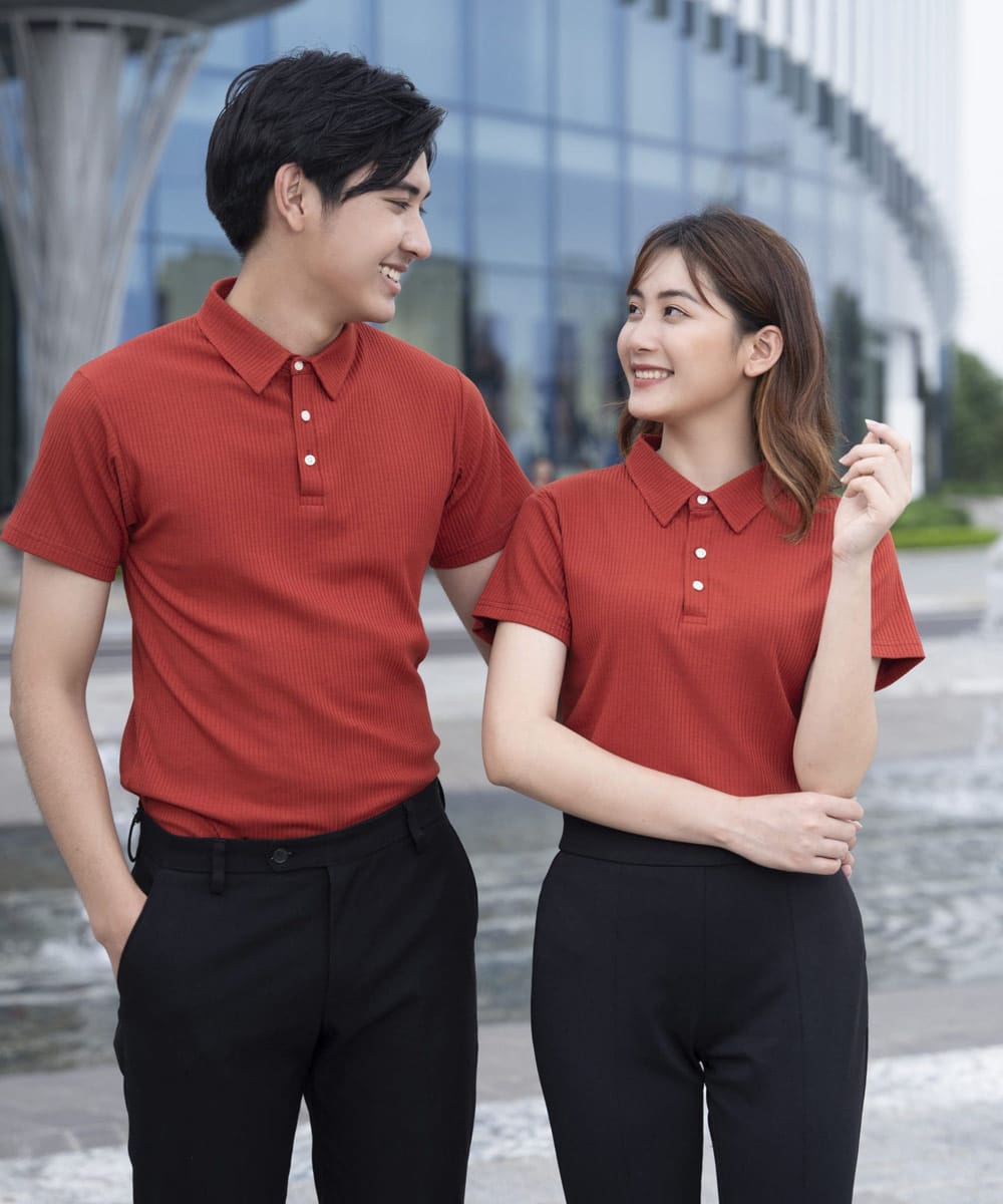 Áo Polo Đồng Phục Tay Ngắn 2025