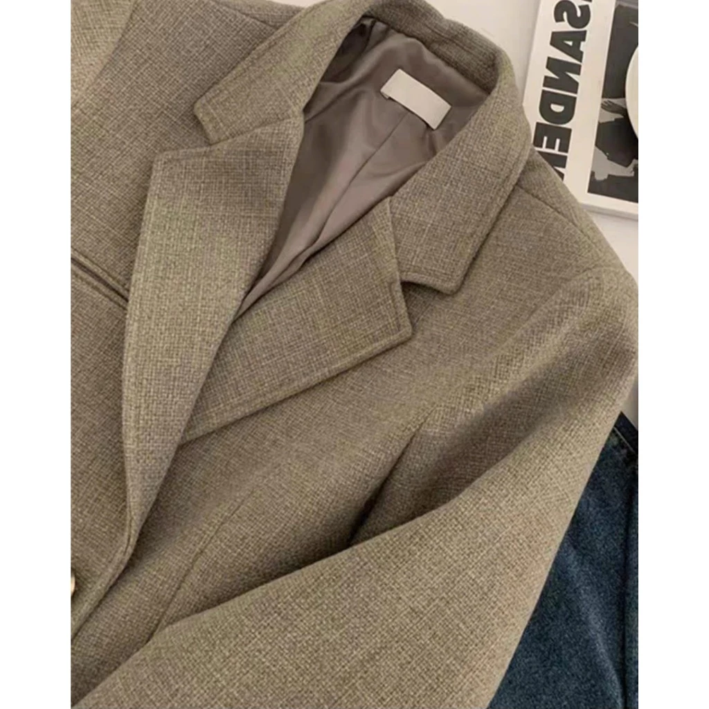 Veston Đồng Phục Vải Kaki Lạnh