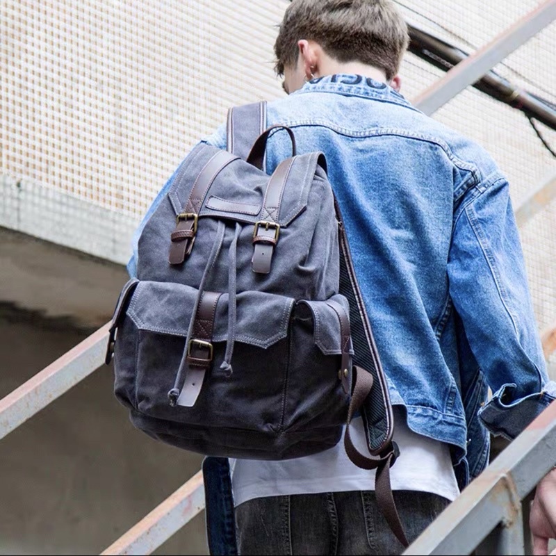 Balo Đồng Phục Vải Canvas