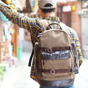 Alternative view of Balo Đồng Phục Vải Canvas – Thiết Kế Bền Bỉ, Phù Hợp Học Sinh & Nhân Viên