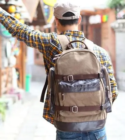 Balo Đồng Phục Vải Canvas – Thiết Kế Bền Bỉ, Phù Hợp Học Sinh & Nhân Viên - Ảnh 2