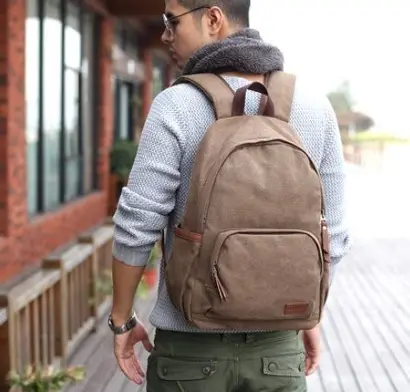 Balo Đồng Phục Vải Canvas – Thiết Kế Bền Bỉ, Phù Hợp Học Sinh & Nhân Viên - Ảnh 3