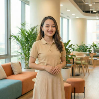 Áo polo đồng phục công ty nestle