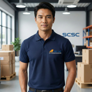 áo polo đồng phục Công ty Cổ phần Dịch vụ Hàng hóa Sài Gòn