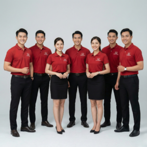 Áo polo đồng phục Công ty Cổ phần Ô tô Kim Thanh